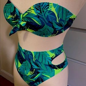 Forever 21 high waisted bikini set! BRAND NEW